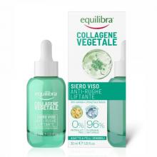 Zdjęcie produktu - EQUILIBRA Collagene Vegetale Przeciwzmarszczkowe liftingujące serum do twarzy z kolagenem roślinnym, 30 ml