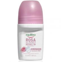Zdjęcie produktu - EQUILIBRA Rosa R&oacute;żany dezodorant w kulce z kwasem hialuronowym, 50ml