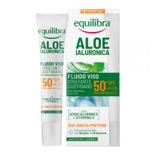 Zdjęcie produktu - Equilibra Nawilżający fluid do twarzy do codziennego stosowania SPF 50+, 40 ml