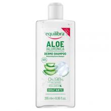 Zdjęcie produktu - Equilibra Nawilżający szampon do włos&oacute;w Aloes i Kwas hialuronowy, 265ml