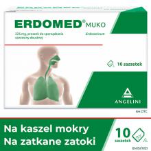 Zdjęcie produktu - Erdomed Muko,  10 saszetek