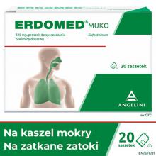 Zdjęcie produktu - Erdomed Muko, 20 saszetek