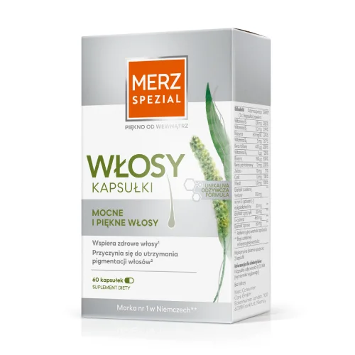 Miniaturka artykułu - Merz Spezial Włosy, 60 kaps.