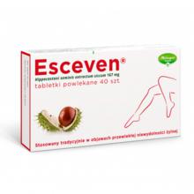 Zdjęcie produktu - ESCEVEN przewlekła niewydolność żylna, 40 sztuk