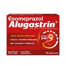 Zdjęcie produktu - Esomeprazol Alugastrin 20 mg, 14 kaps.