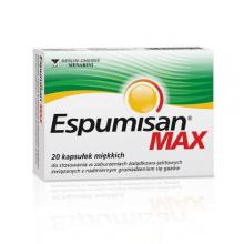 Zdjęcie produktu - Espumisan MAX, 20 kaps. - na wzdęcia