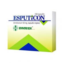Zdjęcie produktu - ESPUTICON 50 mg Lek na wzdęcia  x 100 kapsułek