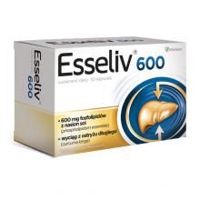 Zdjęcie produktu - ESSELIV 600, Fosfolipidy essentiale, 50kaps.