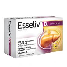 Zdjęcie produktu - ESSELIV D3, 50kaps.