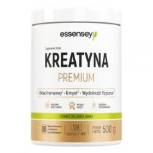 Zdjęcie produktu - Essensey Kreatyna Premium o smaku zielonego jabłka, 500 g