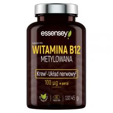 Zdjęcie produktu - Essensey Witamina B12 Metylowana, 90 kaps.