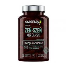 Zdjęcie produktu - Essensey Żeń-Szeń Koreański 500 mg, 90 kaps.