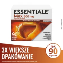ESSENTIALE MAX 600 mg, 90 kapsułek