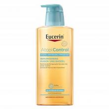 Zdjęcie produktu - Eucerin AtopiControl Olejek do mycia ciała do sk&oacute;ry atopowej, 400 ml