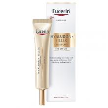 Zdjęcie produktu - Eucerin Hyaluron-Filler + Elasticity Przeciwzmarszczkowy krem pod oczy SPF 20, 15 ml