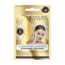 Zdjęcie produktu - EVELINE Hydrożelowe płatki pod oczy rozświetlający kompres, 2szt.