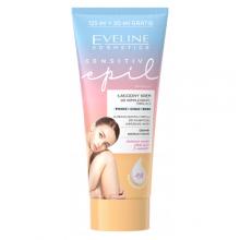 Zdjęcie produktu - EVELINE Sensitive Epil Łagodny krem do kompleksowej depilacji, 175ml