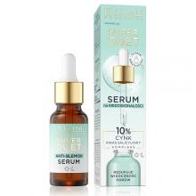 Zdjęcie produktu - EVELINE Super Duet Serum na niedoskonałości do twarzy 10% Cynk Kwas Salicylowy, 18ml