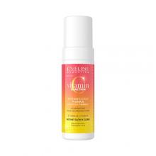 Zdjęcie produktu - EVELINE Vitamin C 3x Action Rozświetlająca pianka do mycia twarzy, 150ml