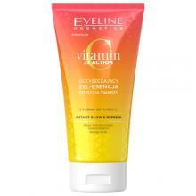 Zdjęcie produktu - EVELINE Vitamin C 3x Action Oczyszczający żel-esencja do mycia twarzy, 150ml