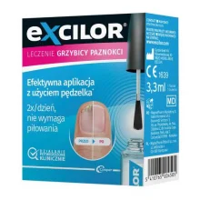 Zdjęcie produktu - Excilor Leczenie grzybicy paznokci 3,3 ml