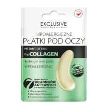 Zdjęcie produktu - Exclusive Cosmetics Hipoalergiczne płatki pod oczy z kolagenem, 1 para