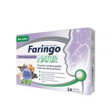 Zdjęcie produktu - FaringoNatur smak czarna porzeczka, 24past. do ssania