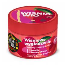 Zdjęcie produktu - FARMONA TUTTI FRUTTI Wygładzający peeling do ciała Wiśnia, Wanilia i Beauty shot A, 300g