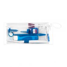 Zdjęcie produktu - FEELO Ortho Kit Zestaw ortodontyczny w kosmetyczce niebieski