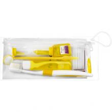 Zdjęcie produktu - FEELO Ortho Kit Zestaw ortodontyczny w kosmetyczce ż&oacute;łty