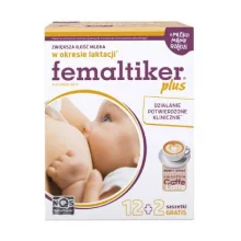 Zdjęcie produktu - Femaltiker plus smak caffe latte, 14 sasz. - suplement dla kobiet w okresie laktacji