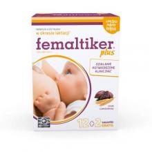 Zdjęcie produktu - Femaltiker plus smak czekoladowy, 14 sasz.