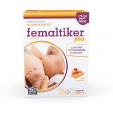 Zdjęcie produktu - Femaltiker plus smak karmelowy, 14 sasz. - suplement dla kobiet w okresie laktacji