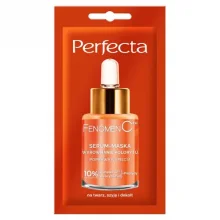 Zdjęcie produktu - Perfecta Fenomen C Serum-Maska do twarzy z witaminą C, 8 ml