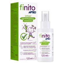 Zdjęcie produktu - Finito Apteo Spray zapobiegający wszawicy, od 6 miesiąca życia 125 ml