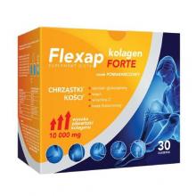 Zdjęcie produktu - Flexap Kolagen forte - smak Pomarańczowy, 30 sasz. USZKODZONE TEKTUROWE OPAKOWANIE 