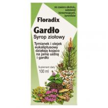 Zdjęcie produktu - Floradix Gardło syrop- 100 ml