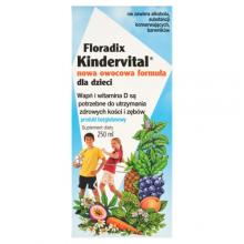 Zdjęcie produktu - Floradix Kindervital Nowa Owocowa Formuła, 250ml