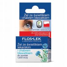 Zdjęcie produktu - FLOS-LEK żel świetlik + chaber - 10 ml