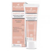 Zdjęcie produktu - FLOS-LEK MultiVIT Care Odżywczy krem witaminowy na dzień i noc - skóra dojrzała, osłabiona, 50ml
