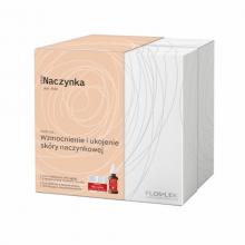 FLOS-LEK Zestaw prezentowy stopNaczynka: Krem odżywczy Anti-Aging z hesperydyną, 50ml + Koncentrat z hesperedyną redukujący zaczerwienienia, 30ml