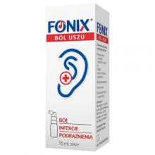 Zdjęcie produktu - Fonix B&oacute;l Uszu Spray do uszu, 15 ml