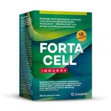 Zdjęcie produktu - Fortacell Immuno+ smak pomarańczowy, 10 sasz.