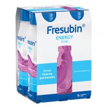 Zdjęcie produktu - Fresubin Energy Drink smak czarna porzeczka, 4 x 200 ml