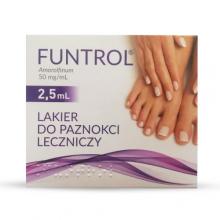Zdjęcie produktu - FUNTROL Lakier do paznokci leczniczy, 2,5ml