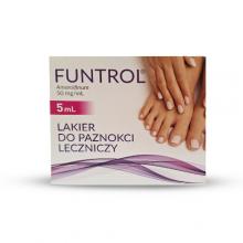 Zdjęcie produktu - FUNTROL Lakier do paznokci leczniczy, 5ml