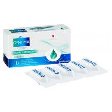 fytofontana GYNTIMA Czopki dopochwowe PROBIOTICA, 10 sztuk