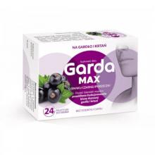 Zdjęcie produktu - Garda Max o smaku czarnej porzeczki, 24 past.