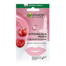 Garnier Skin Naturals Wypełniająca maska do ust na tkaninie z ekstraktem z wiśni, 5 g