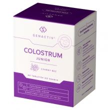 Zdjęcie produktu - GENACTIV Colostrum Junior Czarny Bez, 60tabl.
